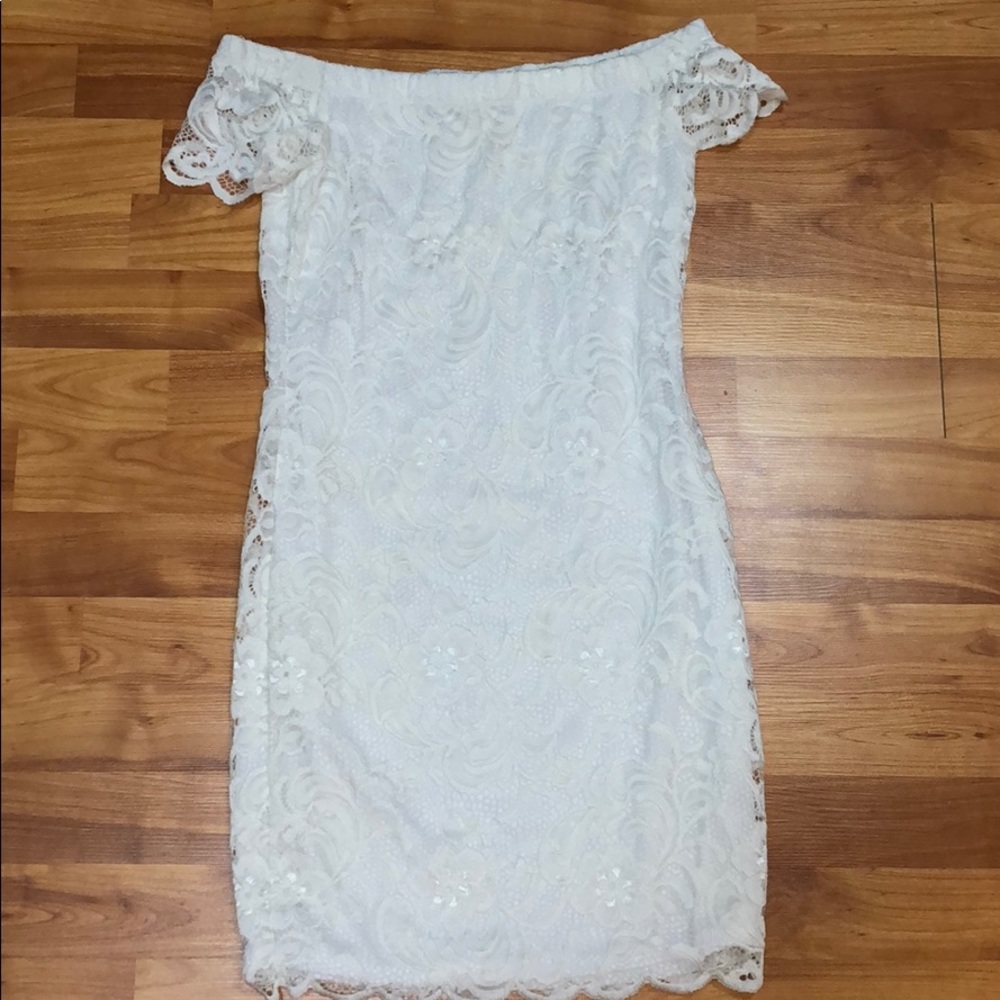 Off shoulder dress